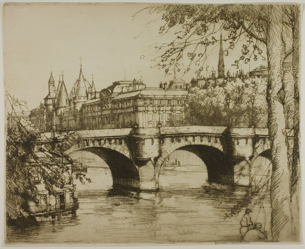 Conciergeriet, Paris af Donald Shaw MacLaughlan
