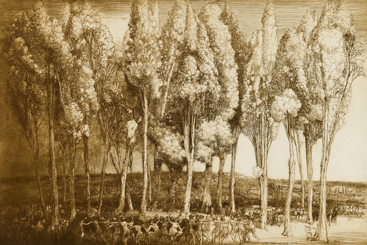 Forårets dans af Donald Shaw MacLaughlan
