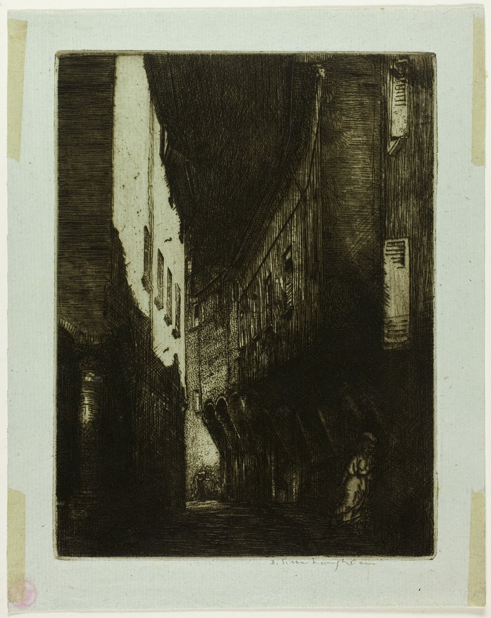 Via San Vitale, Bologna af Donald Shaw MacLaughlan
