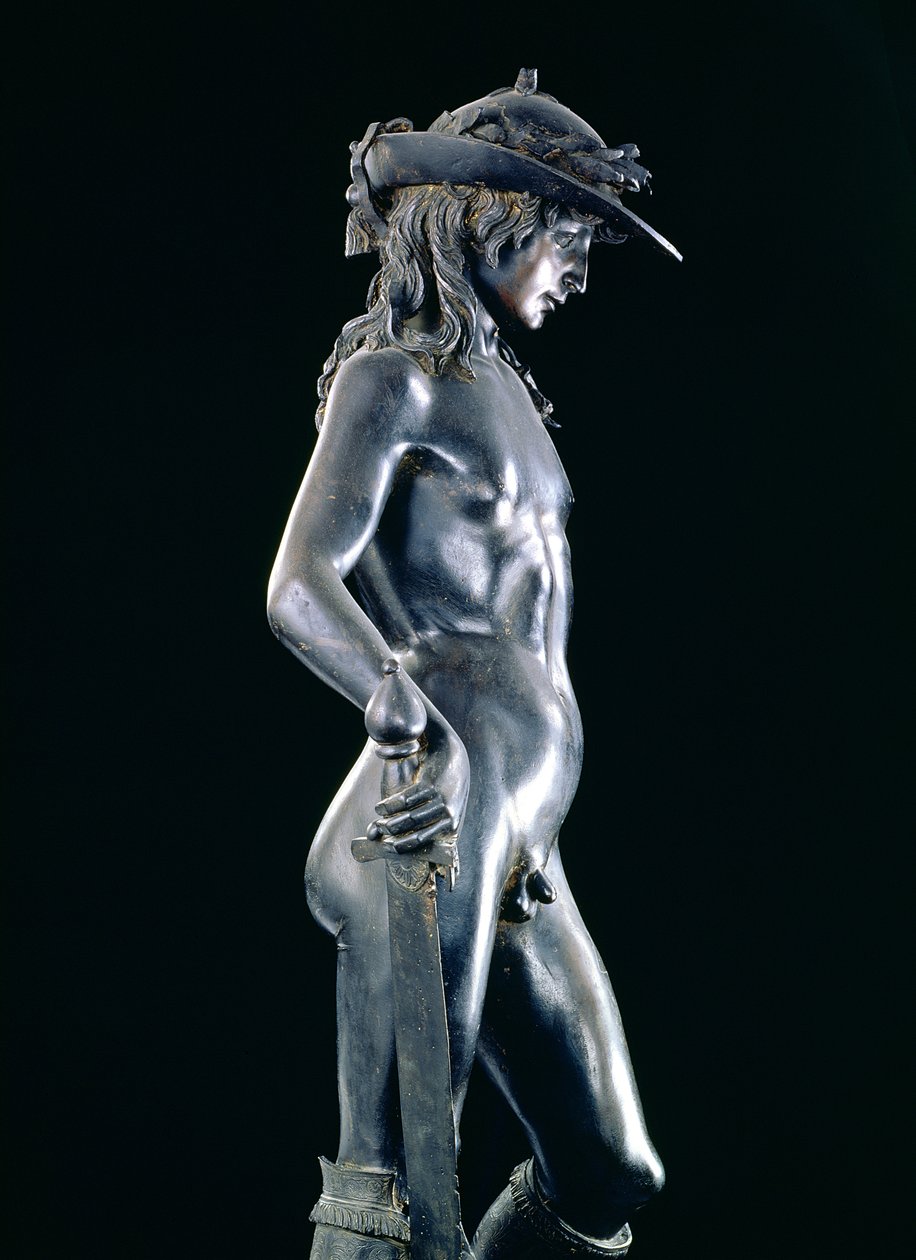 David, ca. 1440 (bronze) (se også 31543 og 85209) af Donatello