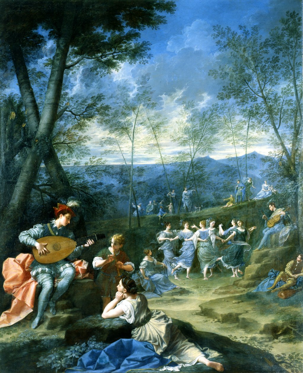 Nymferdans, 1724-25 af Donato Creti