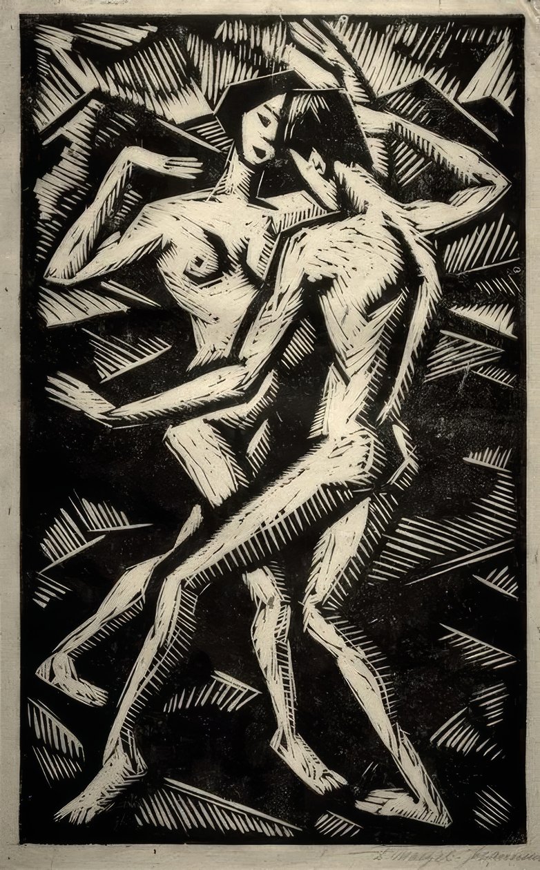 Dansende par af Dorothea Mätzel Johannsen
