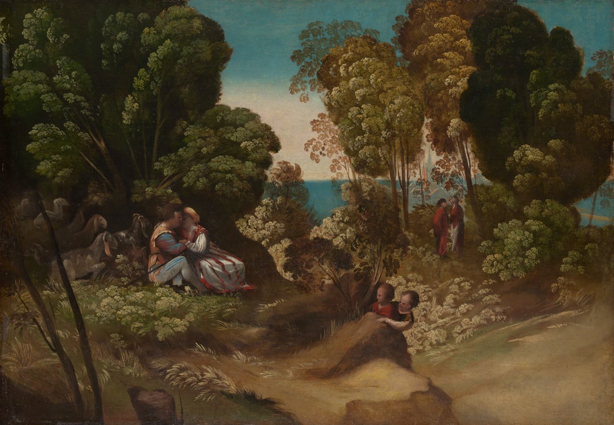 Menneskets tre tidsaldre. af Dosso Dossi