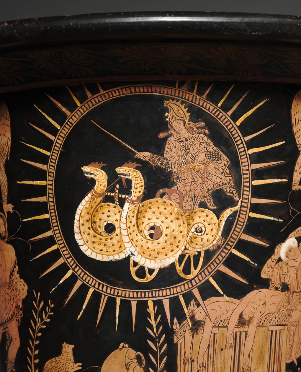 Detail from a red-figure lekythosdani af Douris