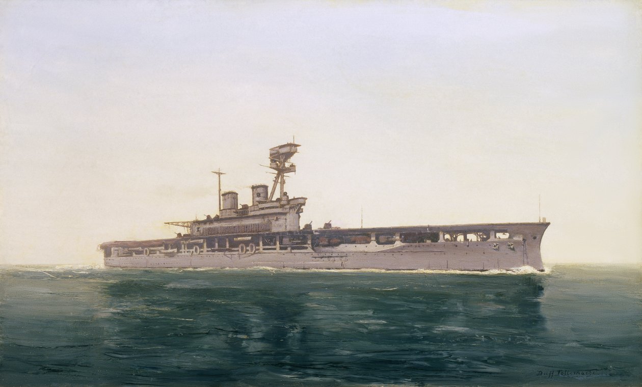 HMS Eagle, 1922 af Duff Tollemache