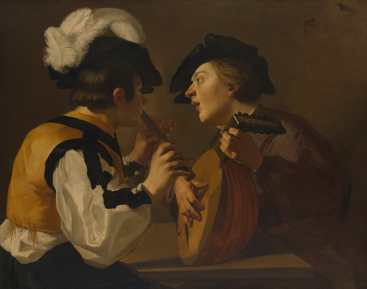 To musikere, 1600-tallet. af Dutch