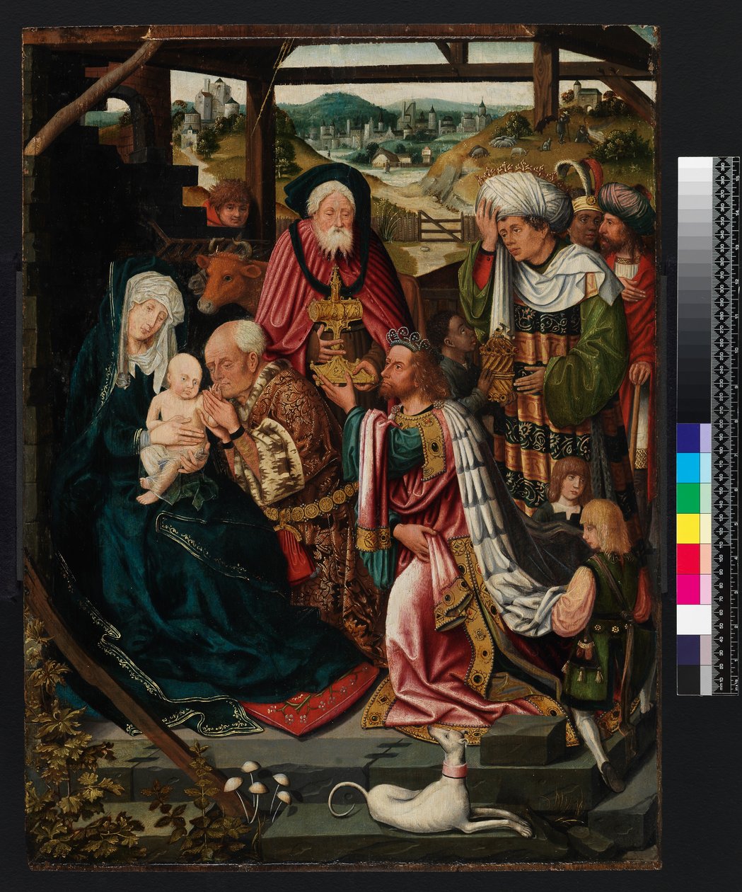 Kongernes tilbedelse, 1520 af Dutch School