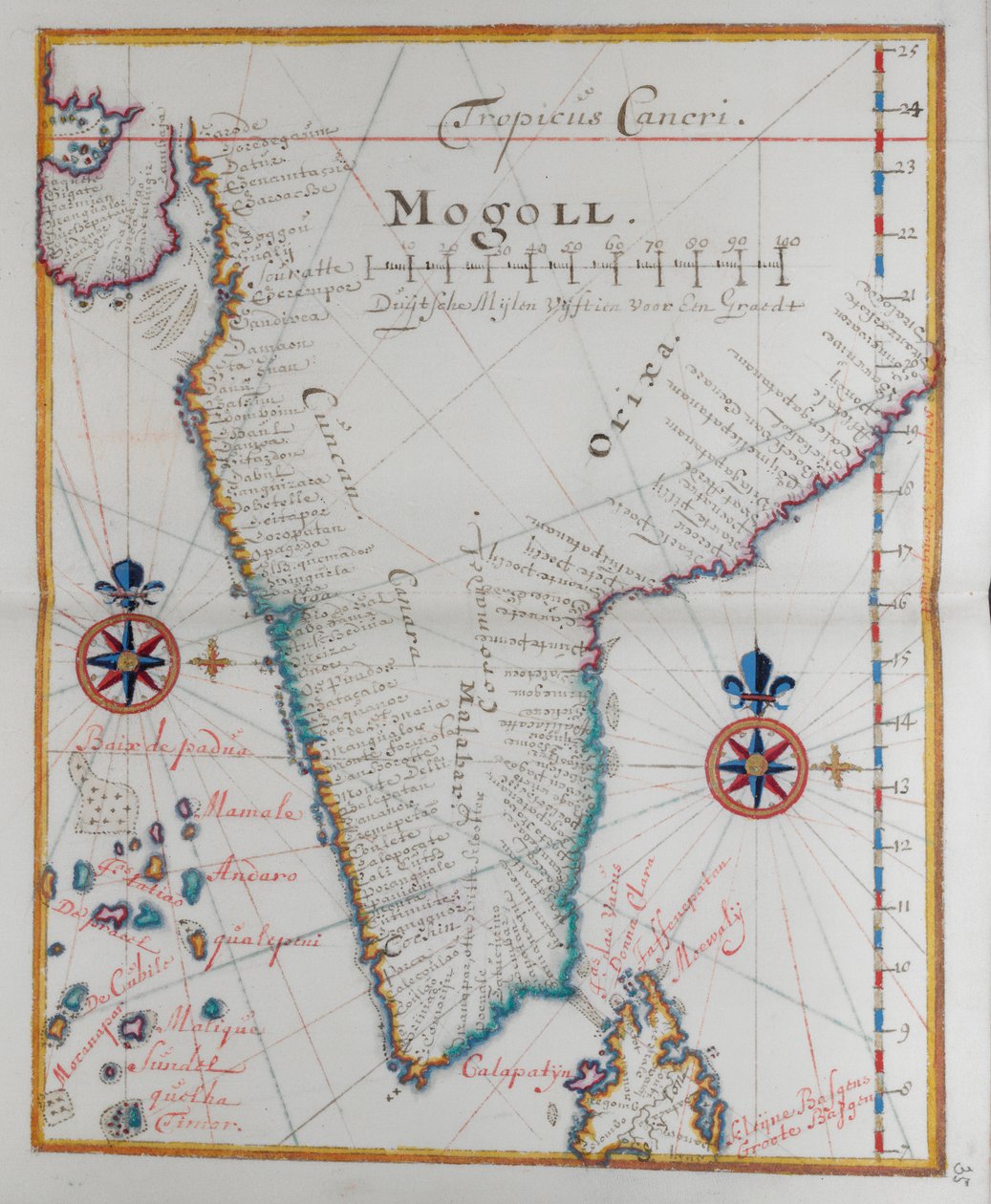 Sydindien og sri lanka. af Dutch School