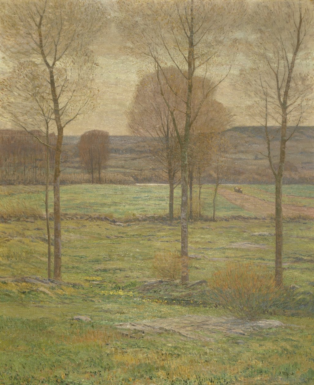 Tidligt forår i New England, 1897 af Dwight William Tryon