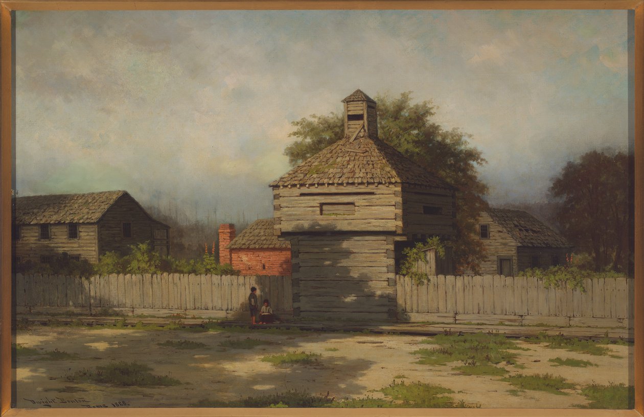 Det andet Fort Dearborn, 1888 af Dwight Benton