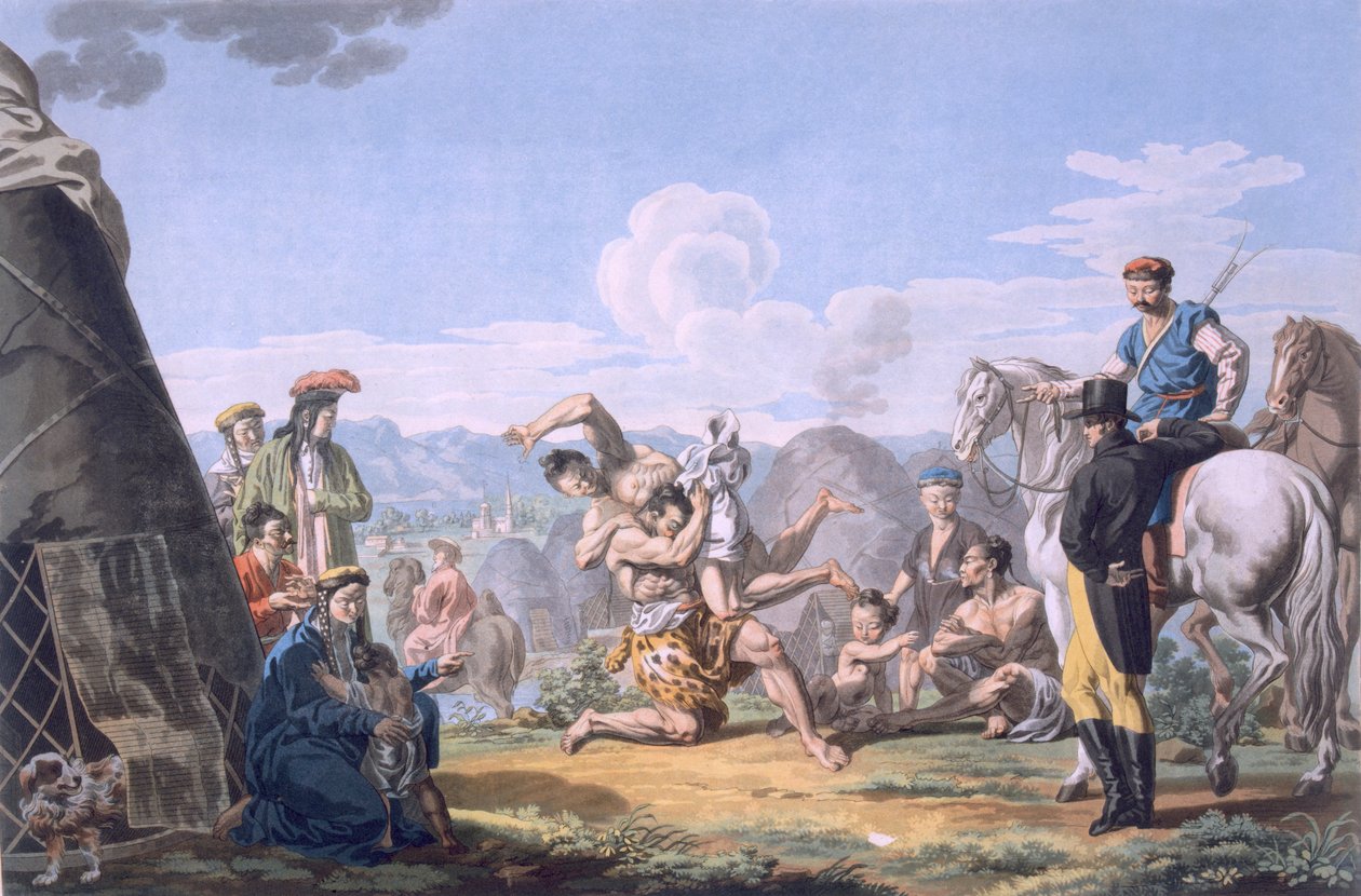 Wreckling, 1812-13 af E. Karnejeff