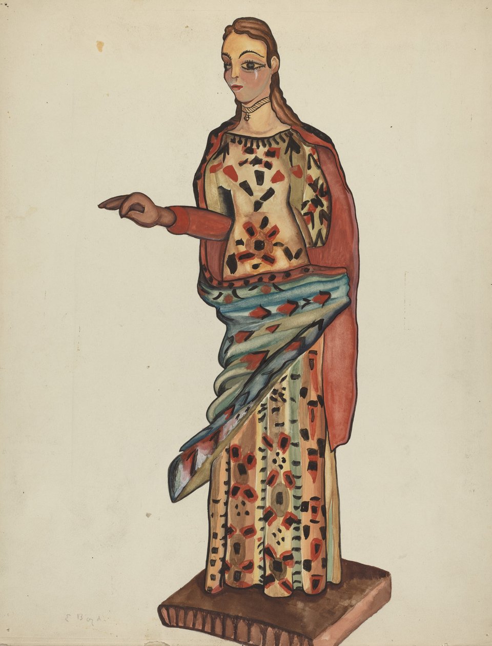 Bulto (træfigur af helgen) af E. Boyd