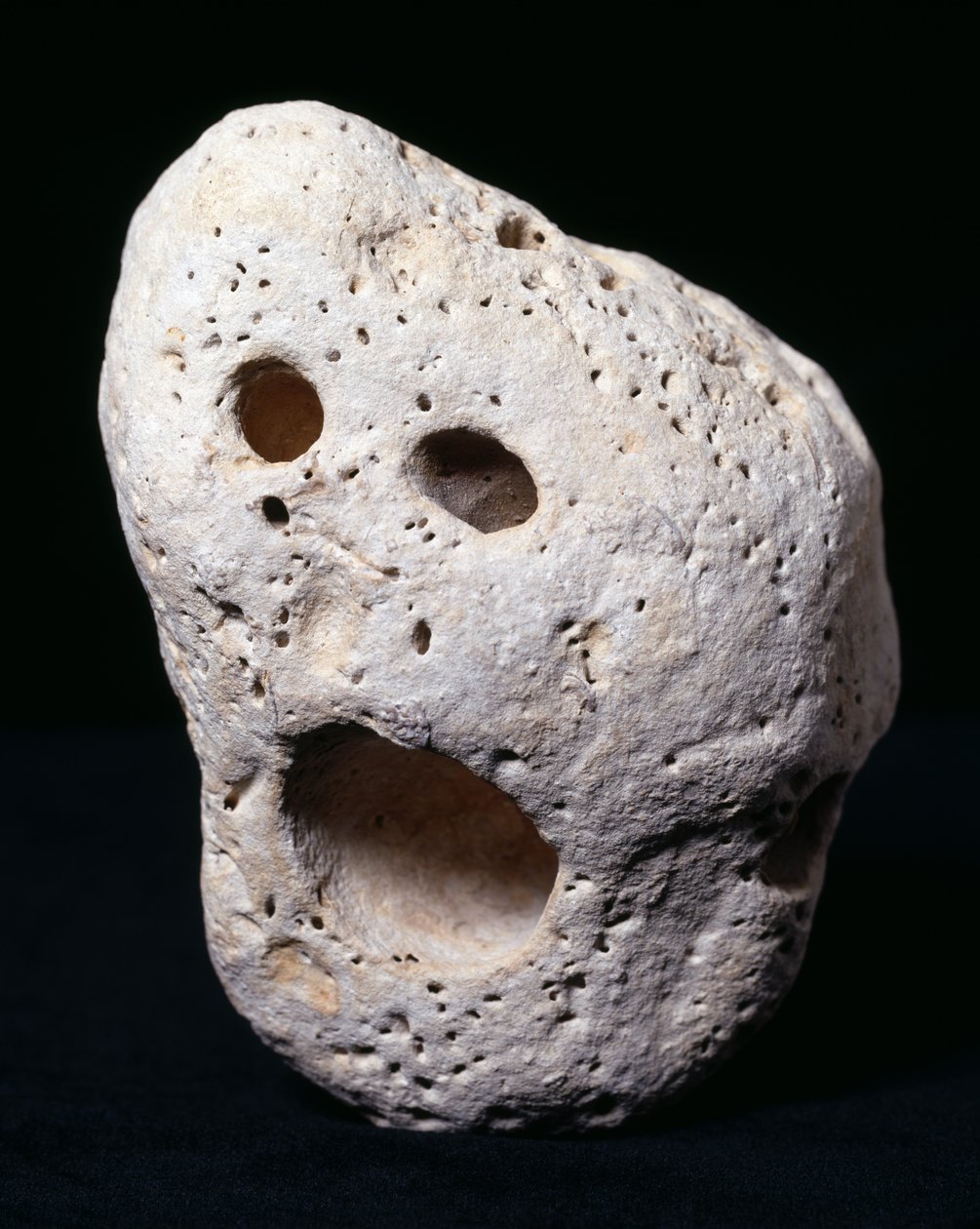 Munch Pebble (Jurassic kalksten) af E. Mari Lapis