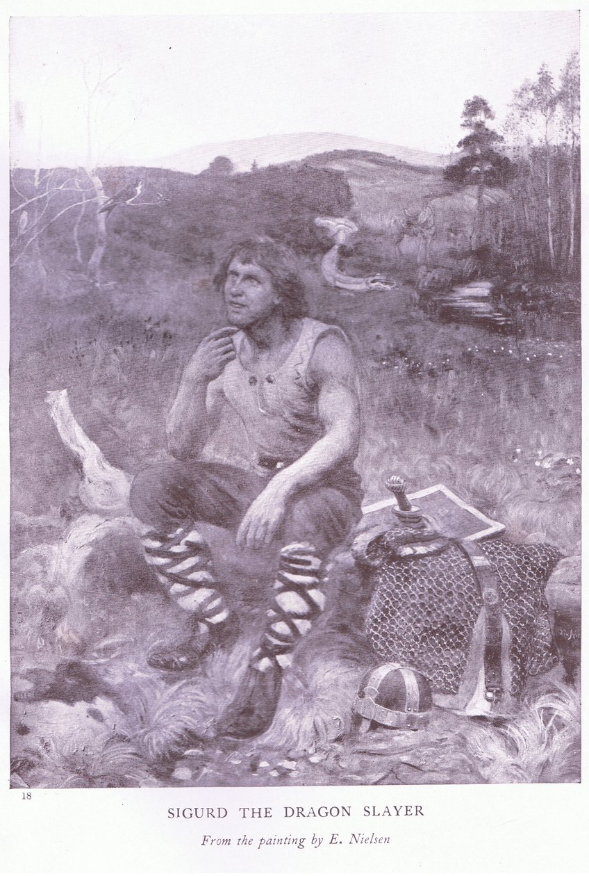 Dragedræberen Sigurd af E. Neilson
