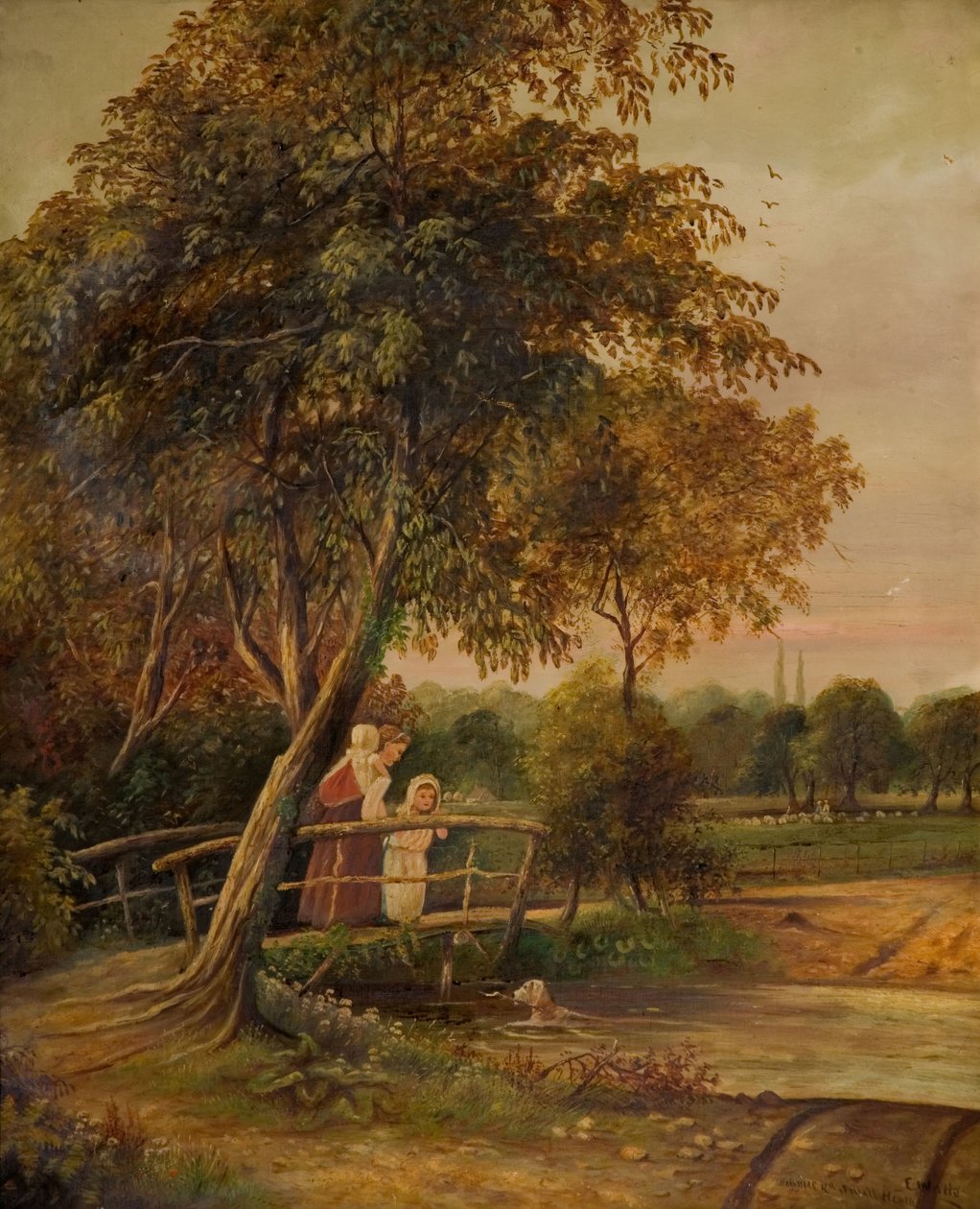 Hobmore Road Ford, 1860-1900. af E Watts