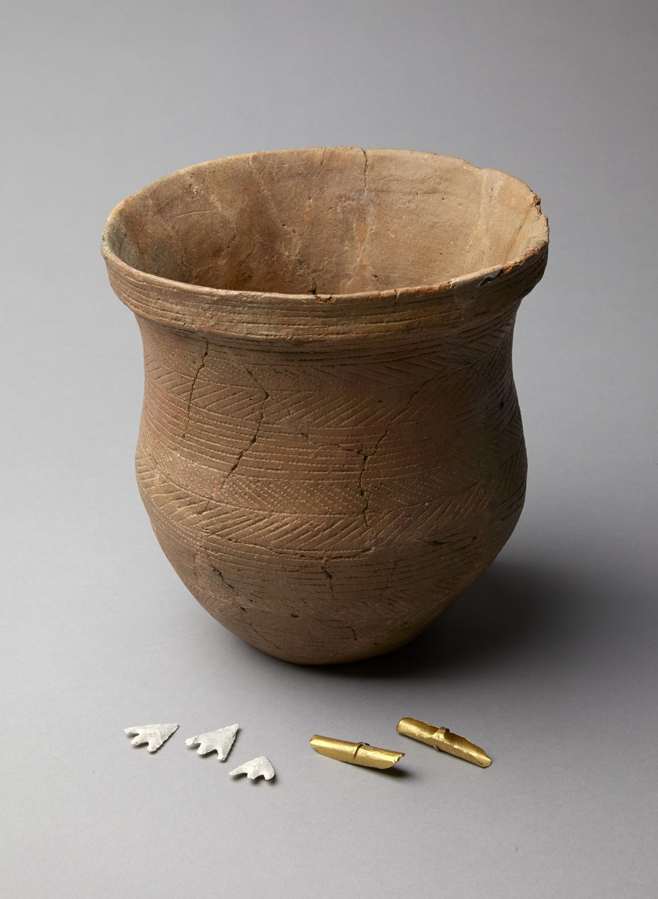 Bægerglas, ca. 2500-c. 2150 f.Kr. (keramik) af Early Bronze Age