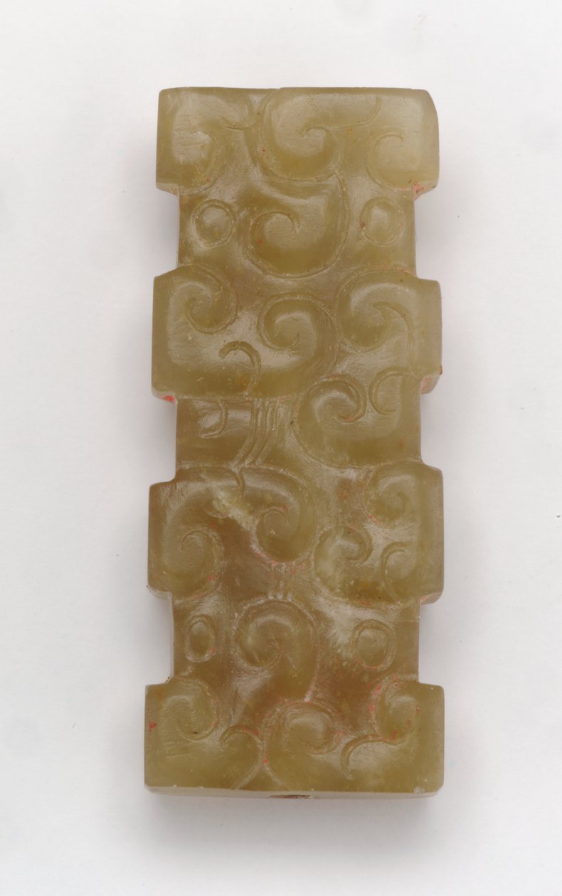 Rektangulært vedhæng af Eastern Zhou Dynasty Chinese School
