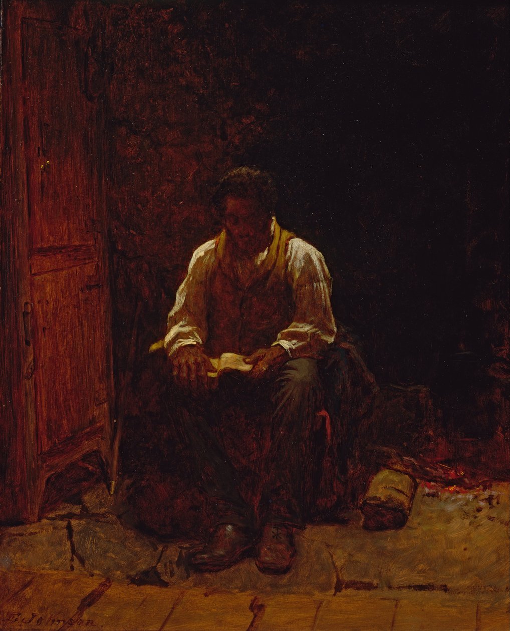 Herren er min hyrde af Eastman Johnson