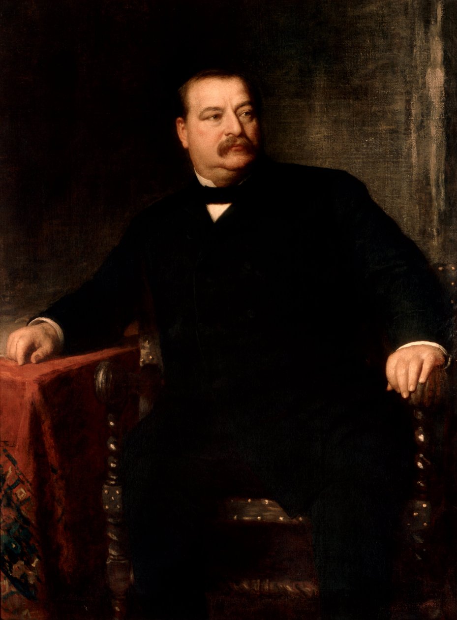 Grover Cleveland af Eastman Johnson