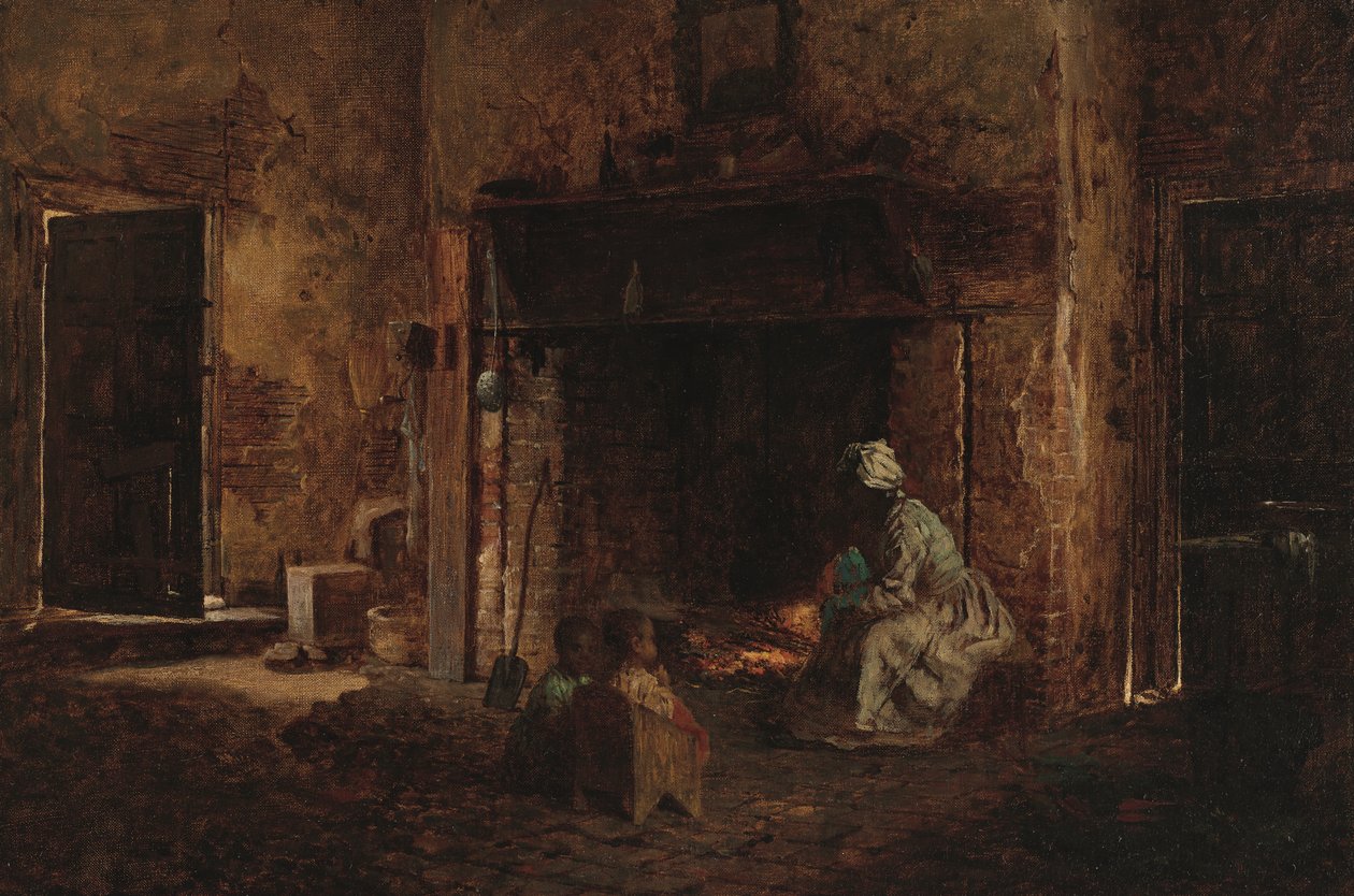 Køkken på Mount Vernon af Eastman Johnson