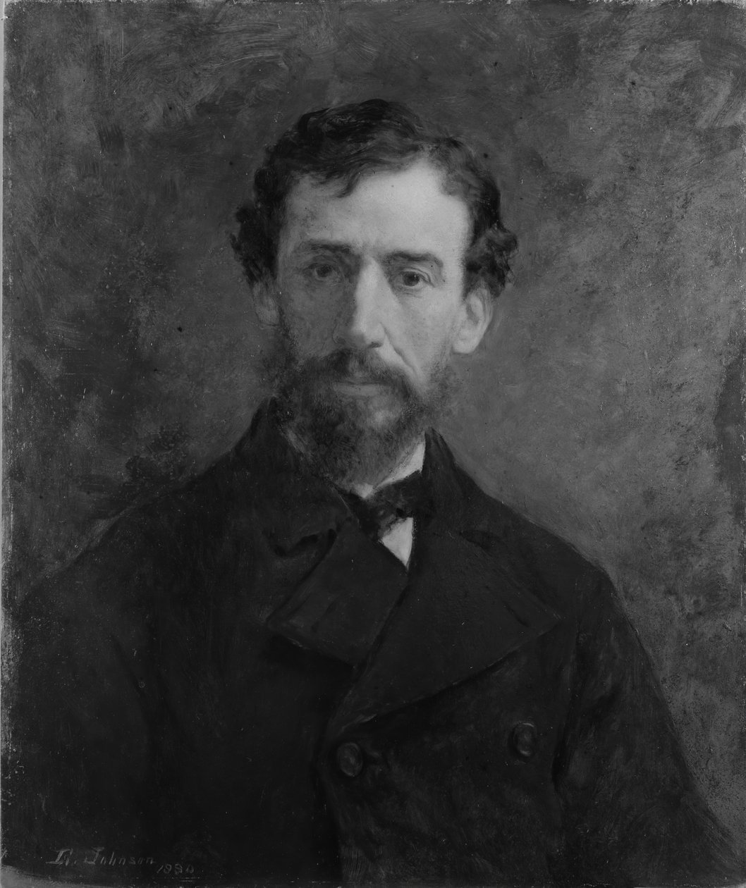 Sanford Robinson Gifford, 1880. af Eastman Johnson
