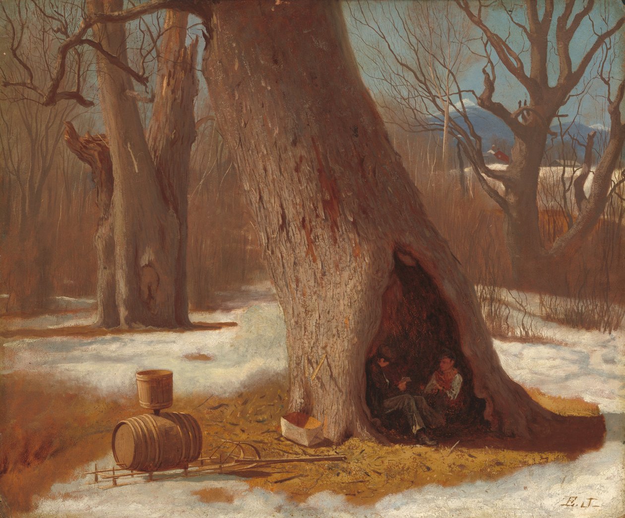 The Truants af Eastman Johnson