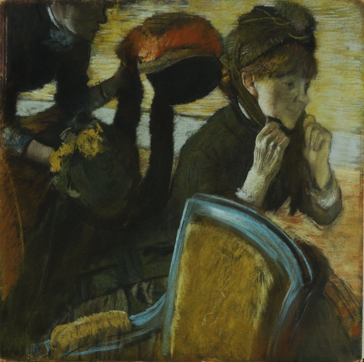 Hos Milliners af Edgar Degas