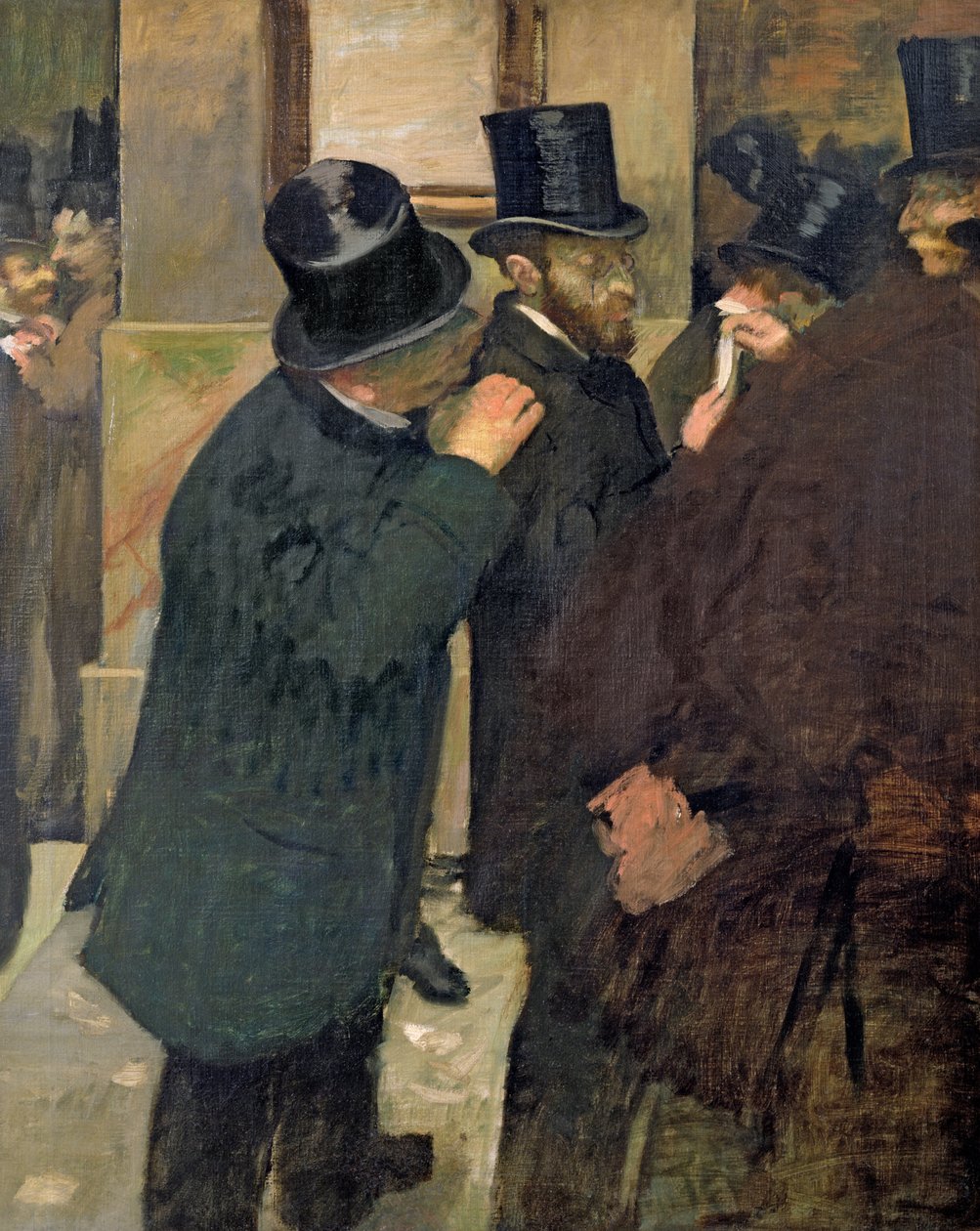 På Børsen, c.1878-79 af Edgar Degas