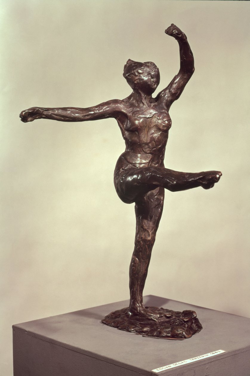 Danser, 1883 (bronze) af Edgar Degas