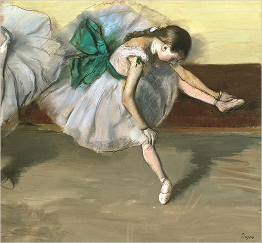 Danser i hvile af Edgar Degas