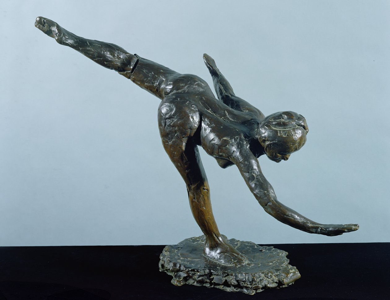 Stor arabeske, tredje tilstand (bronze) af Edgar Degas