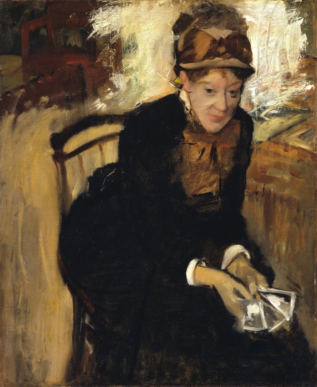 Mary Cassatt af Edgar Degas