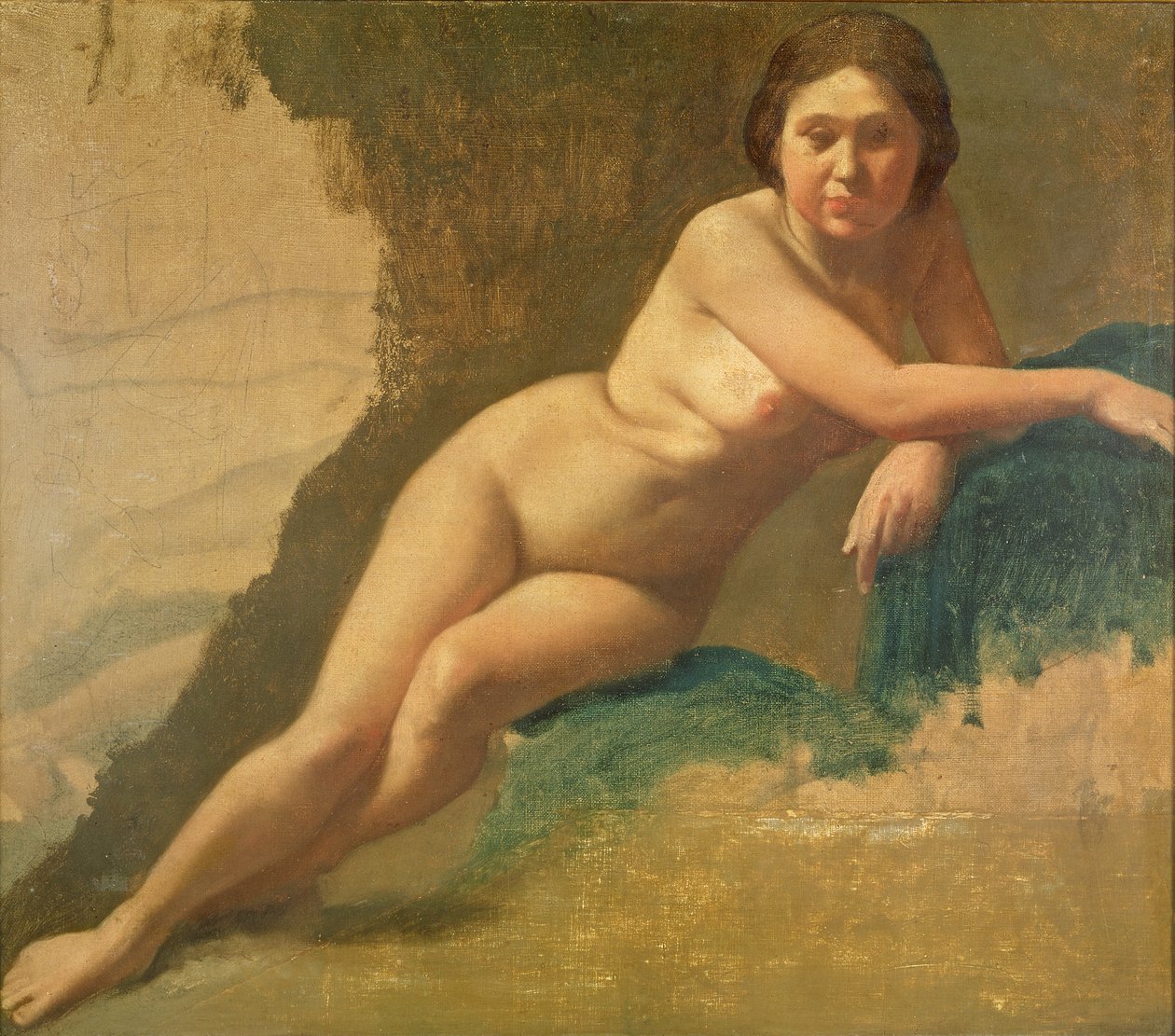 Nøgenstudie af Edgar Degas