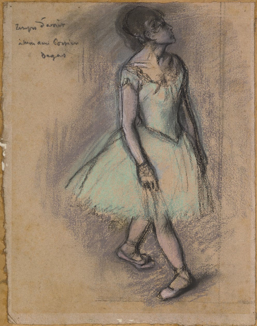 Stjernen (pastel) af Edgar Degas