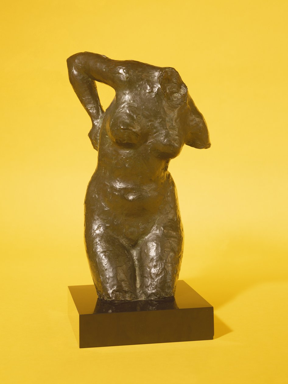 Torso (bronze) af Edgar Degas