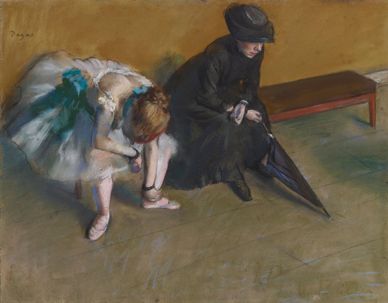 Venter af Edgar Degas