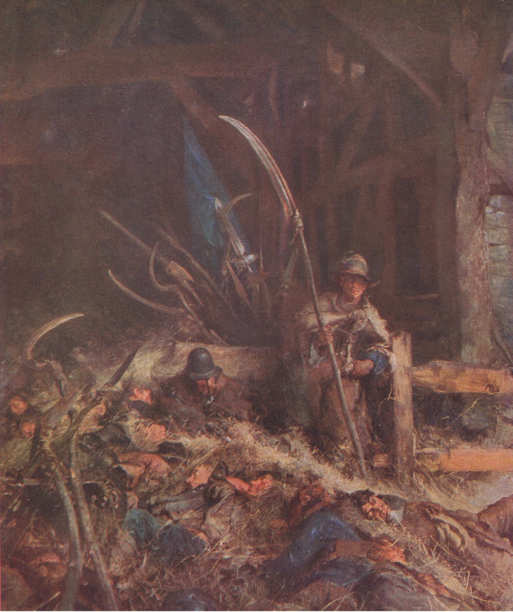 Sedgemoors morgen, Bibbys Annual, 1916-17 af Edgar after Bundy