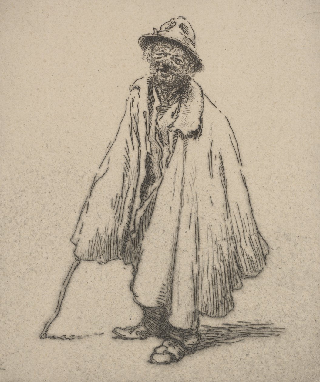 Francesconi (ætsning) af Edgar Chahine