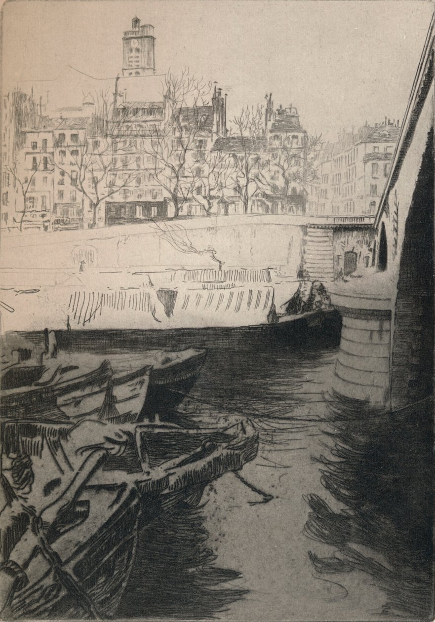 St Gervais, 1915 af Edgar Chahine