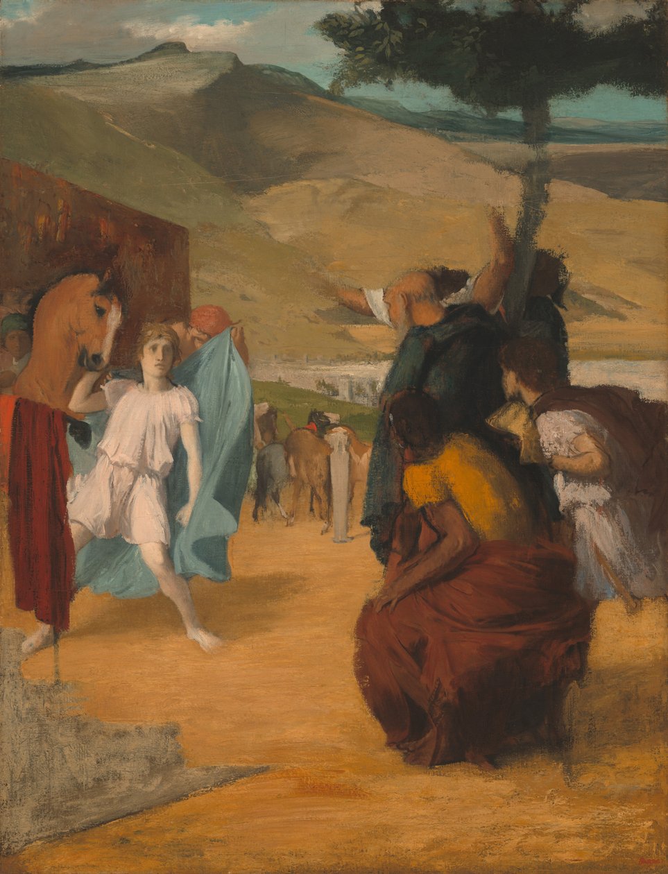 Alexander og Bucephalus, 18611862. af Edgar Degas