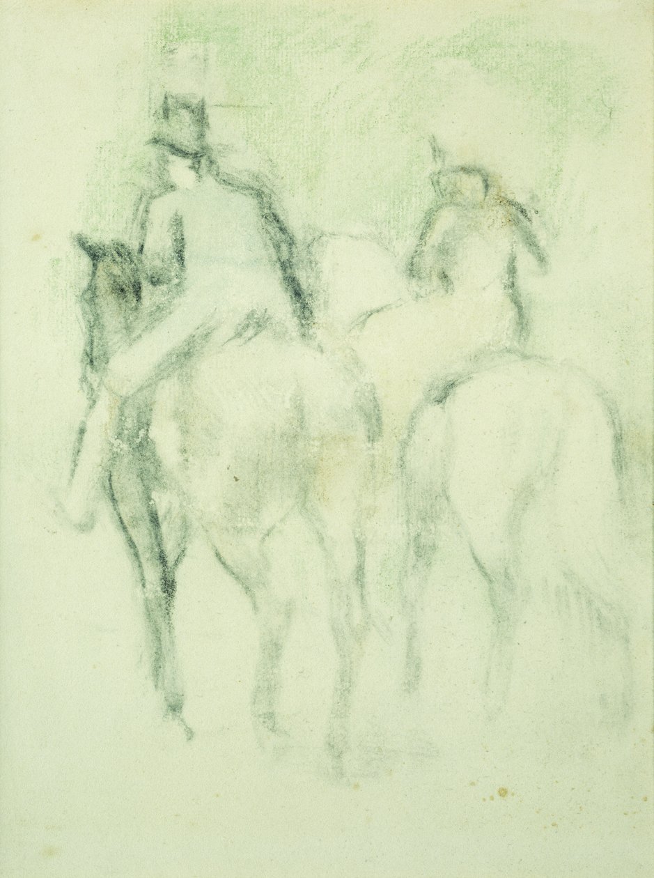 Amazon og rytter, af Edgar Degas