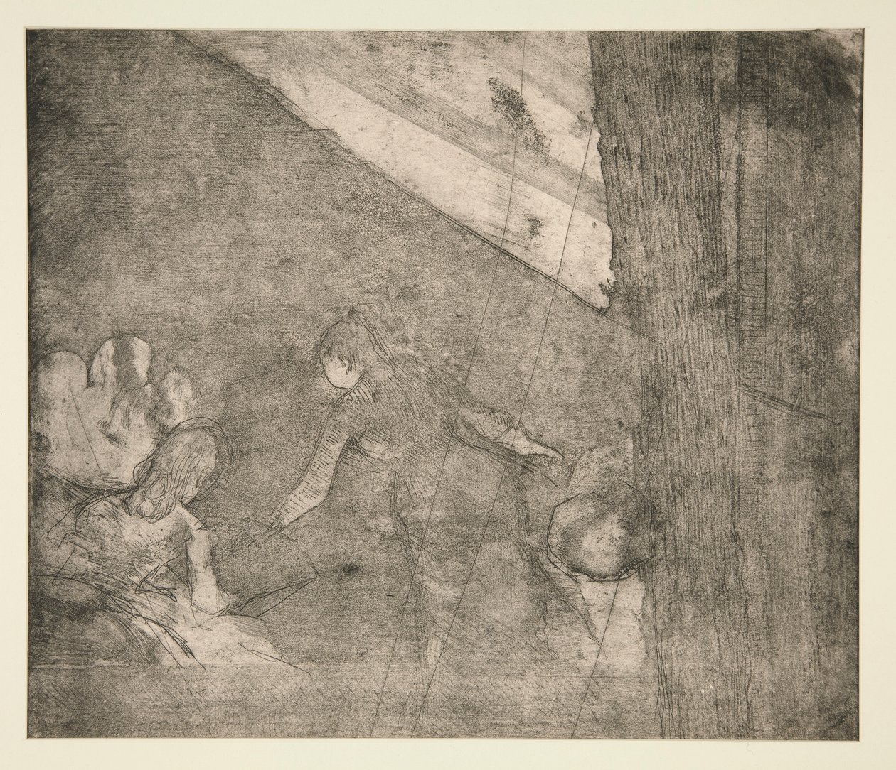 Hos ambassadørerne af Edgar Degas