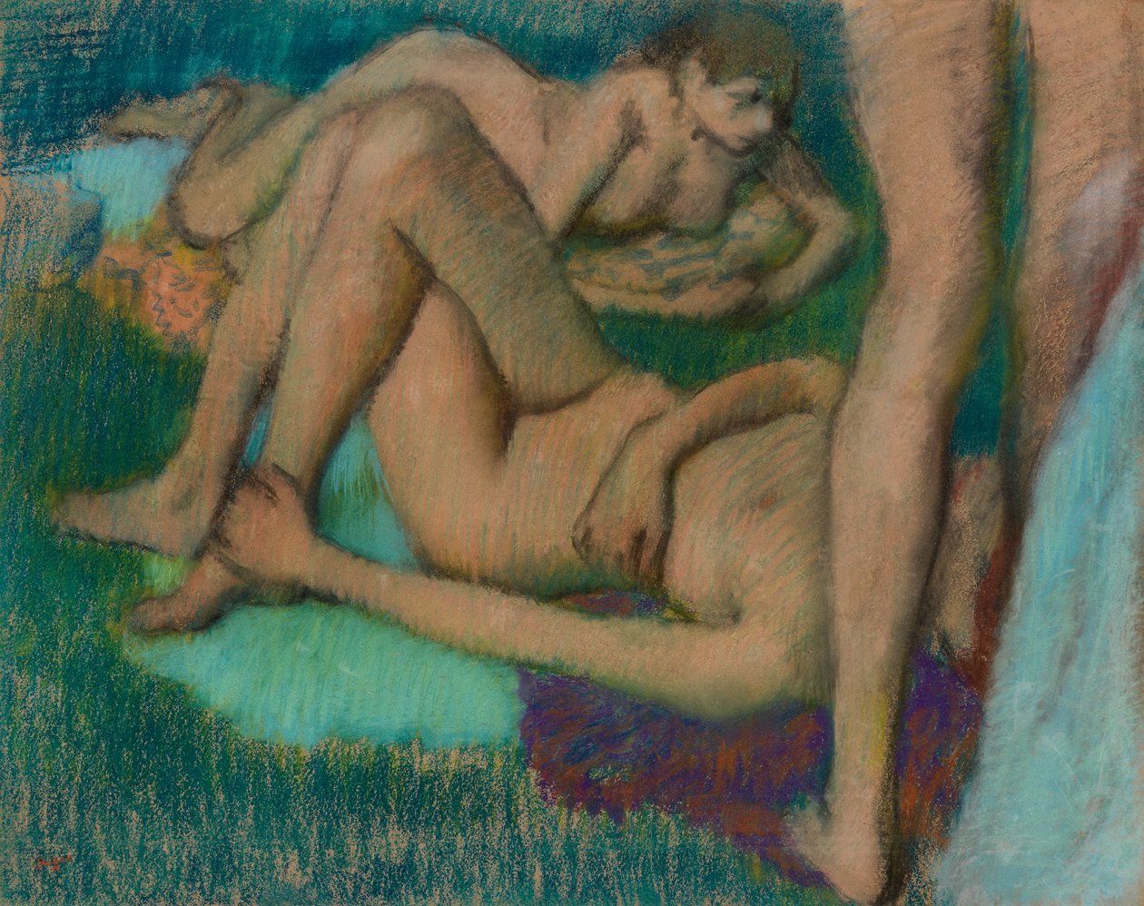 Badende af Edgar Degas