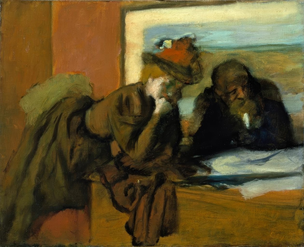 Snak af Edgar Degas