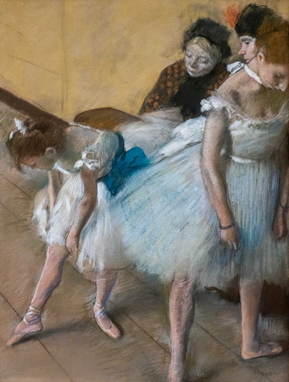 Danse eksamen. 1880. Pastel på papir. af Edgar Degas