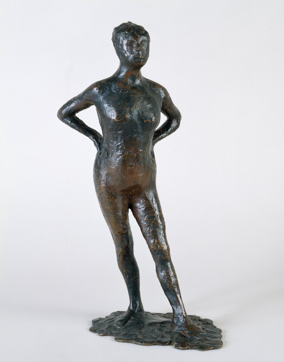 Danser i hvile, 1892-95 (bronze) af Edgar Degas