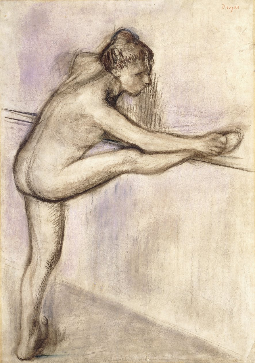 Danser i baren, 1884-1888 af Edgar Degas