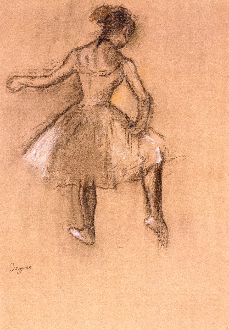 Danserinde, ca. 1880 af Edgar Degas