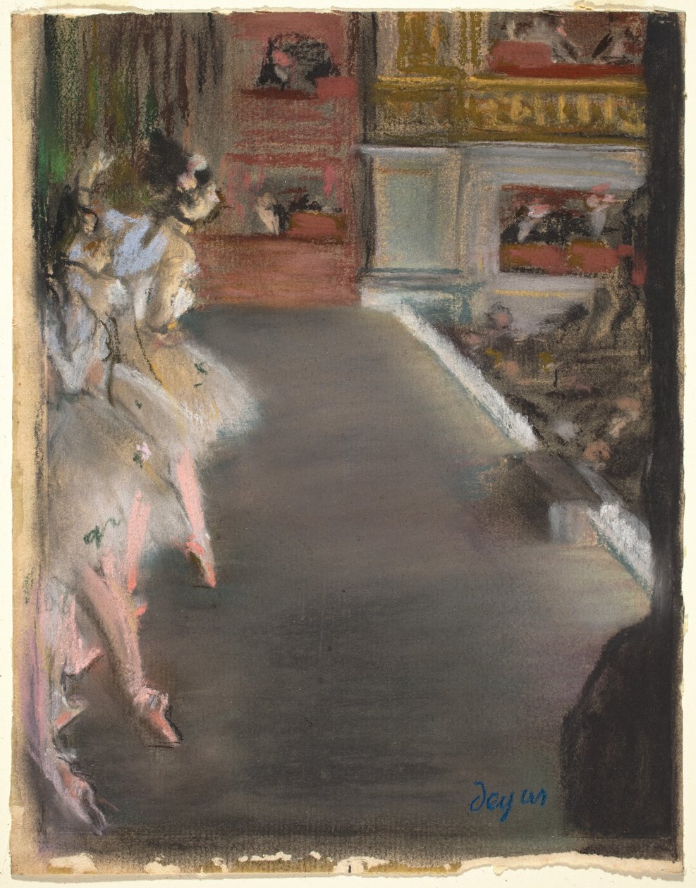Dansere i det gamle operahus af Edgar Degas