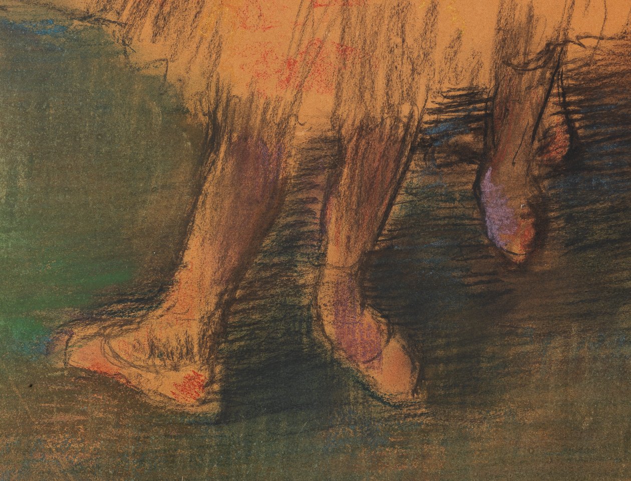 Dansere i fløjen af Edgar Degas